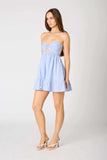 Today's The Day Romper in Chambray