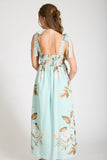 Painted Garden Maxi Dress