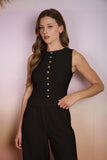 Harper Button Tank