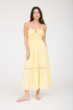 Sunlit Breeze Midi Dress