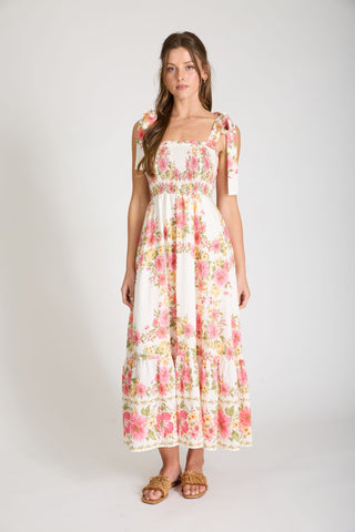Sunlit Bouquet Midi Dress
