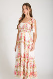 Sunlit Bouquet Midi Dress