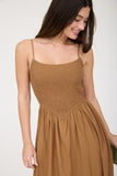 Sunspell Smocked Midi Dress