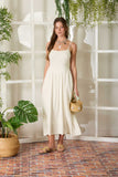 Sunspell Smocked Midi Dress