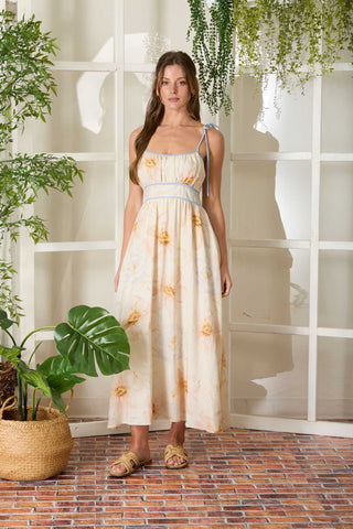 Meadow Glow Midi Dress