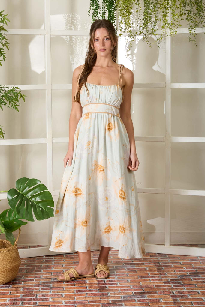 Meadow Glow Midi Dress