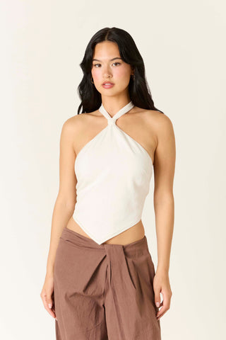 Island Knot Halter Top