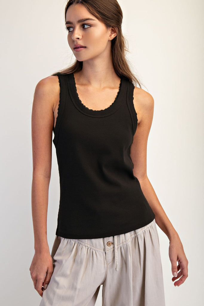 Calm Coast Ribbed Tank