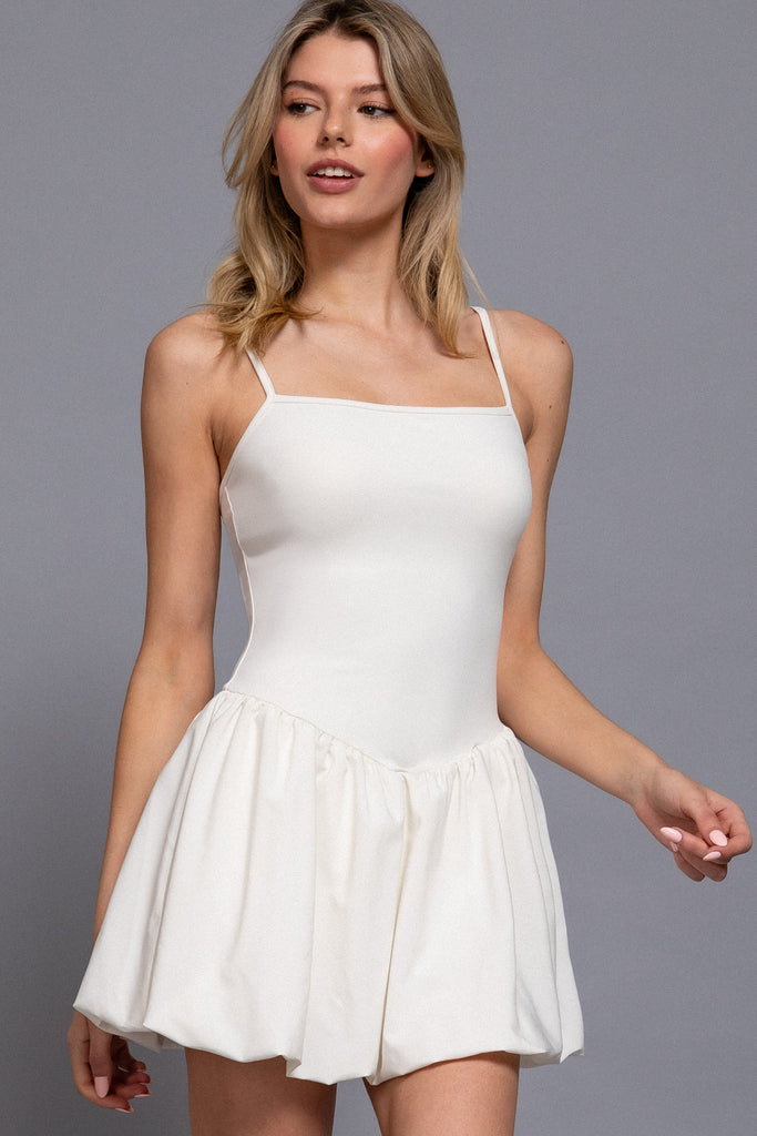 This Is It Romper Dress