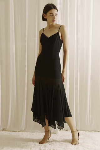 Midnight Cascade Dress