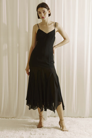 Midnight Cascade Dress