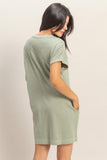 Sunny Days Pocket Tee Dress
