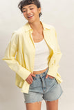 Soft Breeze Button-Down Top