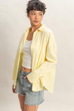 Soft Breeze Button-Down Top