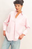 Soft Breeze Button-Down Top