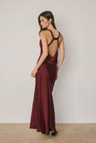 The Afterparty Satin Dress