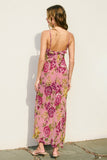 Rosewater Ruffle Maxi Dress