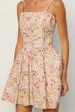 Spring Blossom Mini Dress