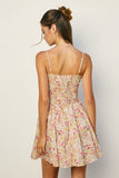 Spring Blossom Mini Dress