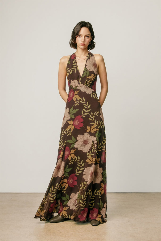 Vineyard Bloom Maxi Dress