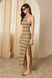 Riviera Crochet Halter Dress