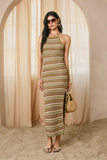 Riviera Crochet Halter Dress
