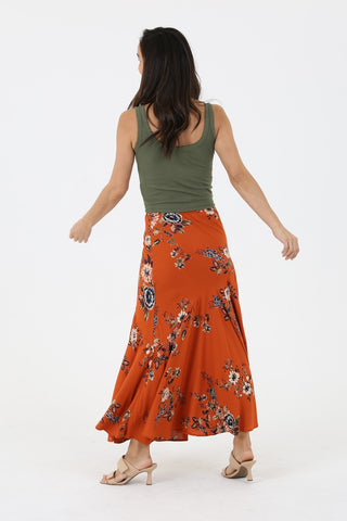 Autumn Leaves Falling Skirt