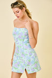 Lavender Bloom Mini Dress