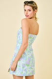 Lavender Bloom Mini Dress