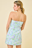 Lavender Bloom Mini Dress