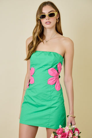 Petal Pop Mini Dress