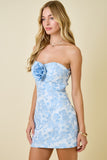 Floral Fantasy Mini Dress