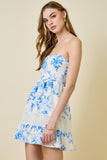 Bluebell Lace Mini Dress