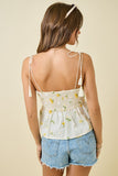 Honeyblossom Tie Top
