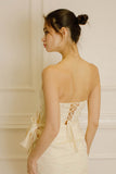 Petal Veil Mini Dress