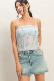 Secret Garden Eyelet Top