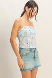 Secret Garden Eyelet Top