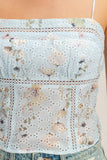 Secret Garden Eyelet Top