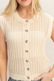 Sandy Shore Knit Vest