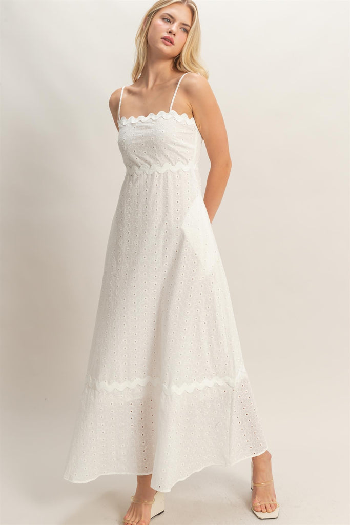Whispering Petals Maxi Dress