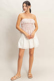 Cottage Rose Peplum Top