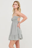 Twisted Charm Mini Dress