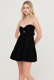 Twisted Charm Mini Dress