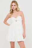 Twisted Charm Mini Dress