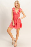 Willow Ruffle Mini Dress