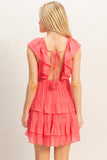 Willow Ruffle Mini Dress