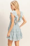 Willow Ruffle Mini Dress