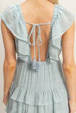 Willow Ruffle Mini Dress