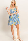 Capri Citrus Mini Dress