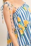 Capri Citrus Mini Dress